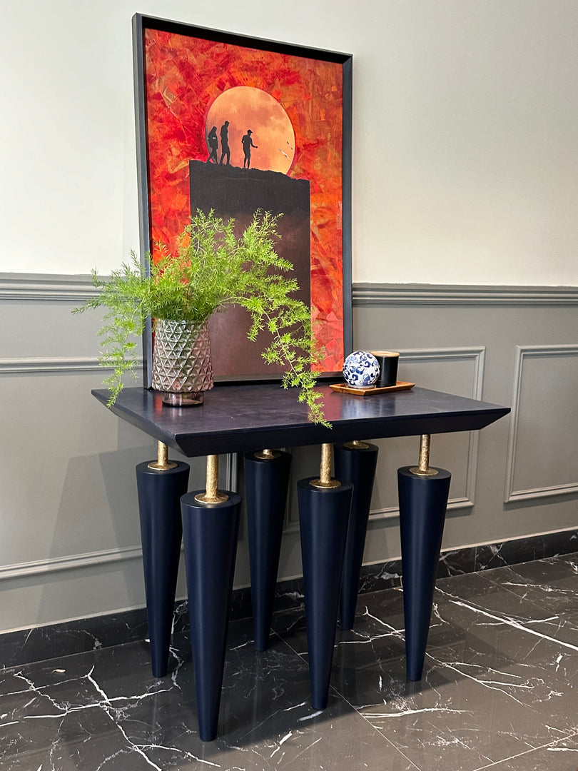 Bespoke Blue console