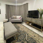 Load image into Gallery viewer, Ms Gold Painted Base Bed Bench

